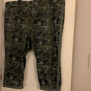 Torrid camo jeans